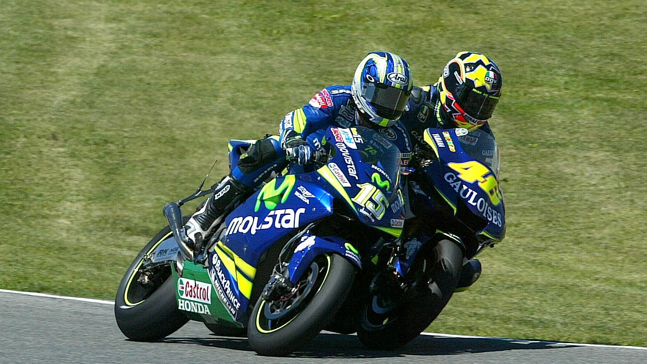 Valentino Rossi, Sete Gibernau